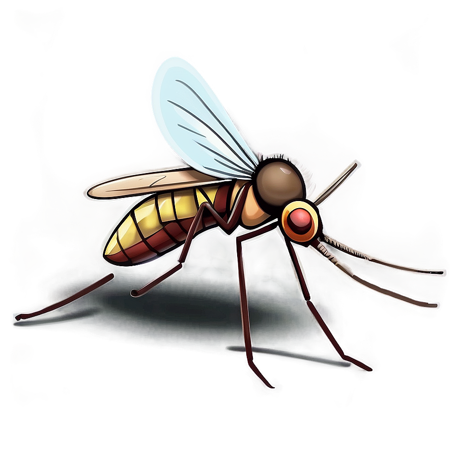 Mosquito Drawing Png 42 PNG Image