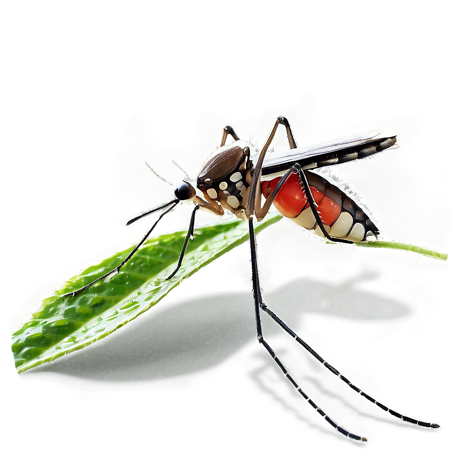 Mosquito On Leaf Png Ybf88 PNG Image