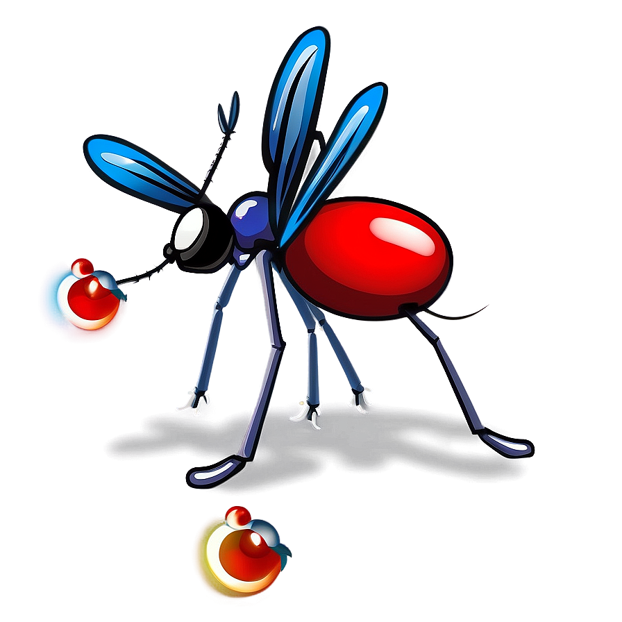 Mosquito With Blood Drop Png Qxl64 PNG Image