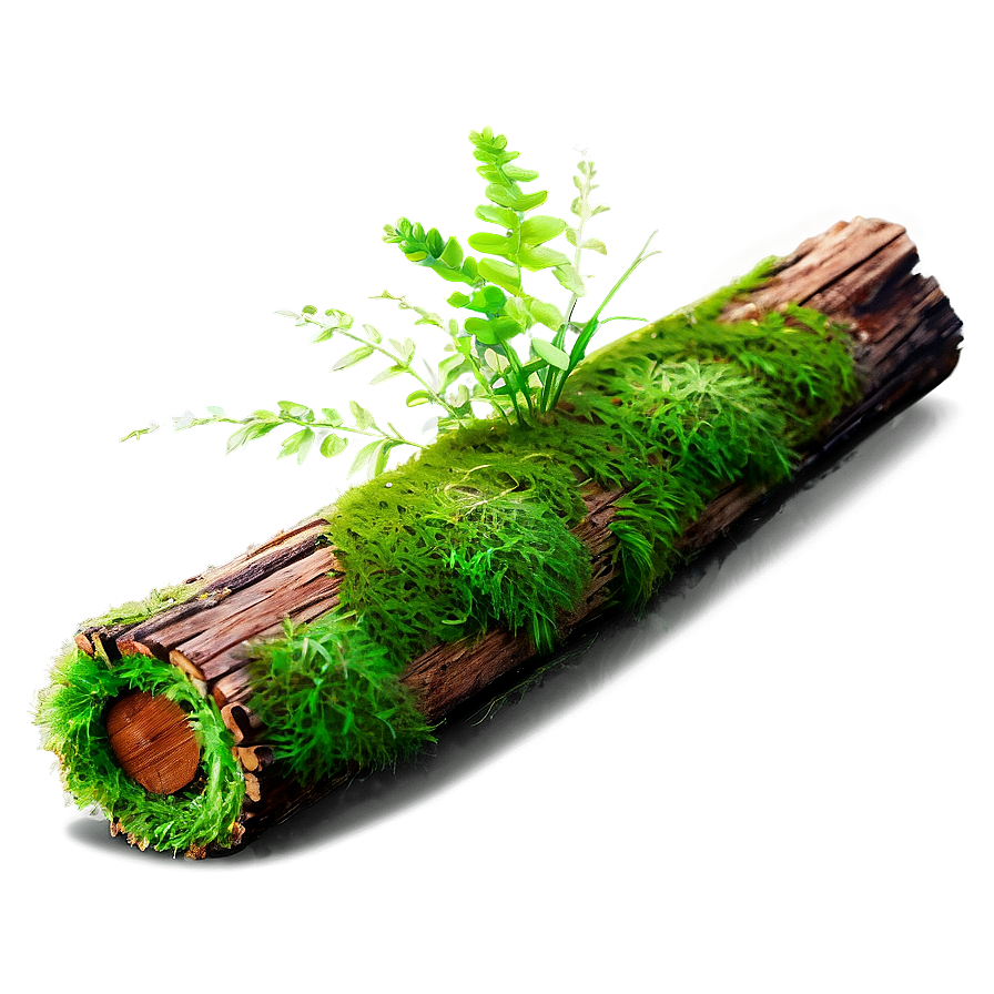 Mossy Log Png Jjl PNG Image