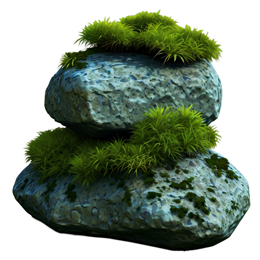 Mossy Rocks Png Tav3 PNG Image