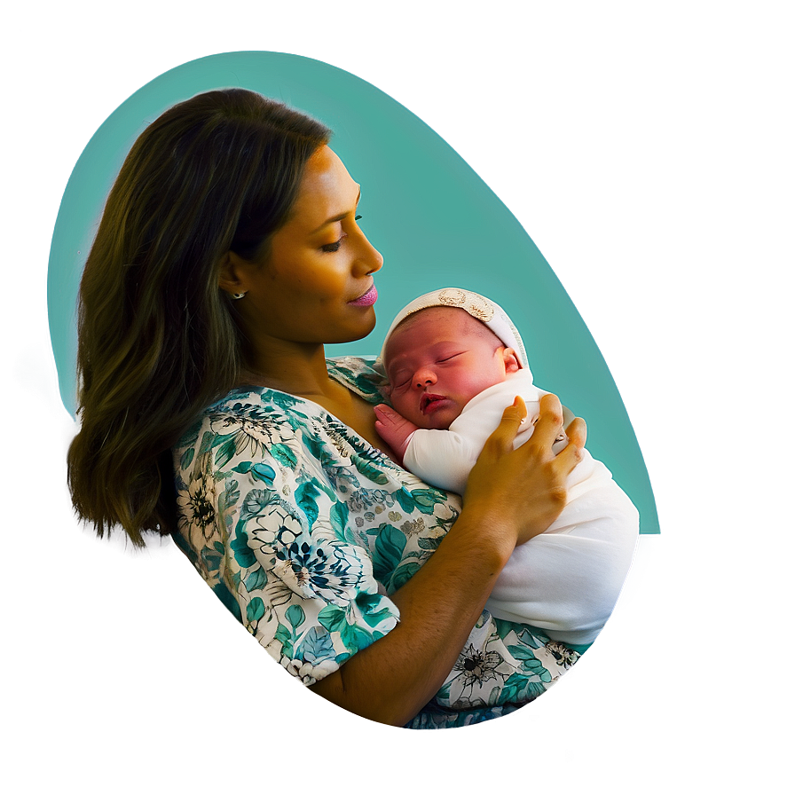 Mother And Newborn Png Qoa99 PNG Image