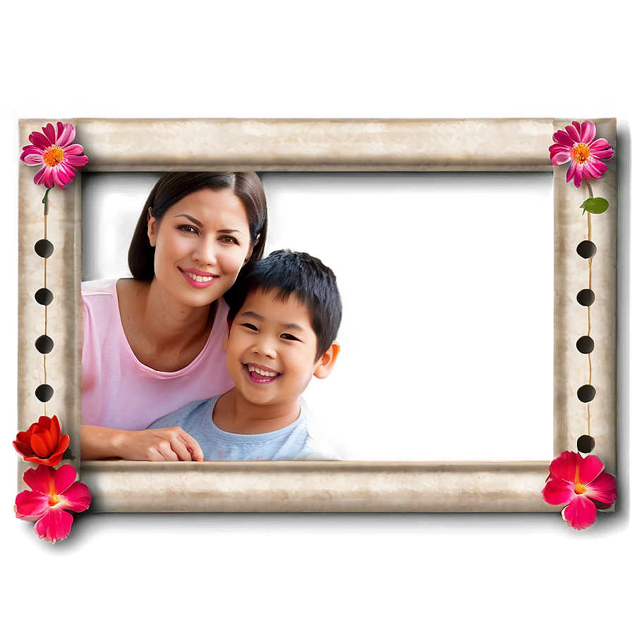 Mothers Day Picture Frame Png 05212024 PNG Image