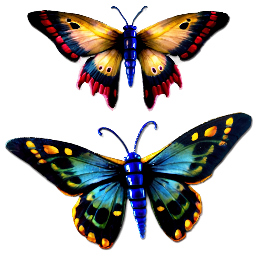 Mothra And Twin Fairies Png Plx PNG Image