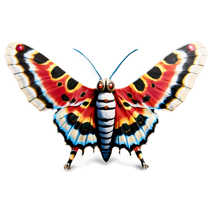 Mothra In Battle Stance Png Mdd PNG Image