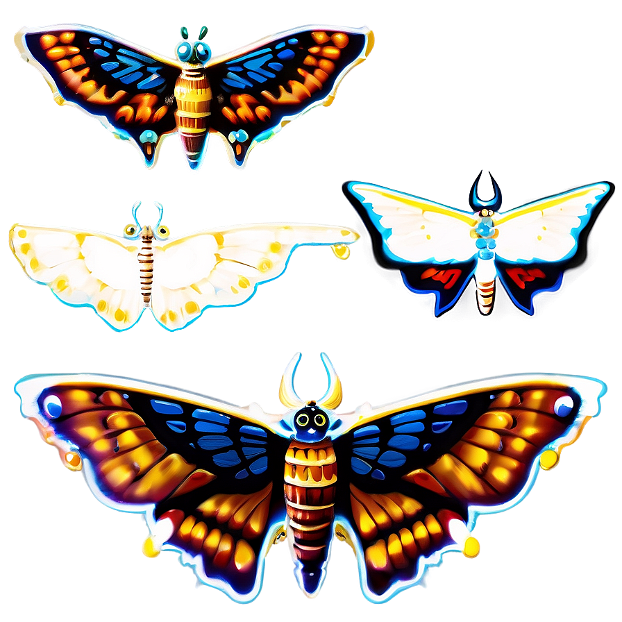 Mothra Radiant Wings Png Unh PNG Image