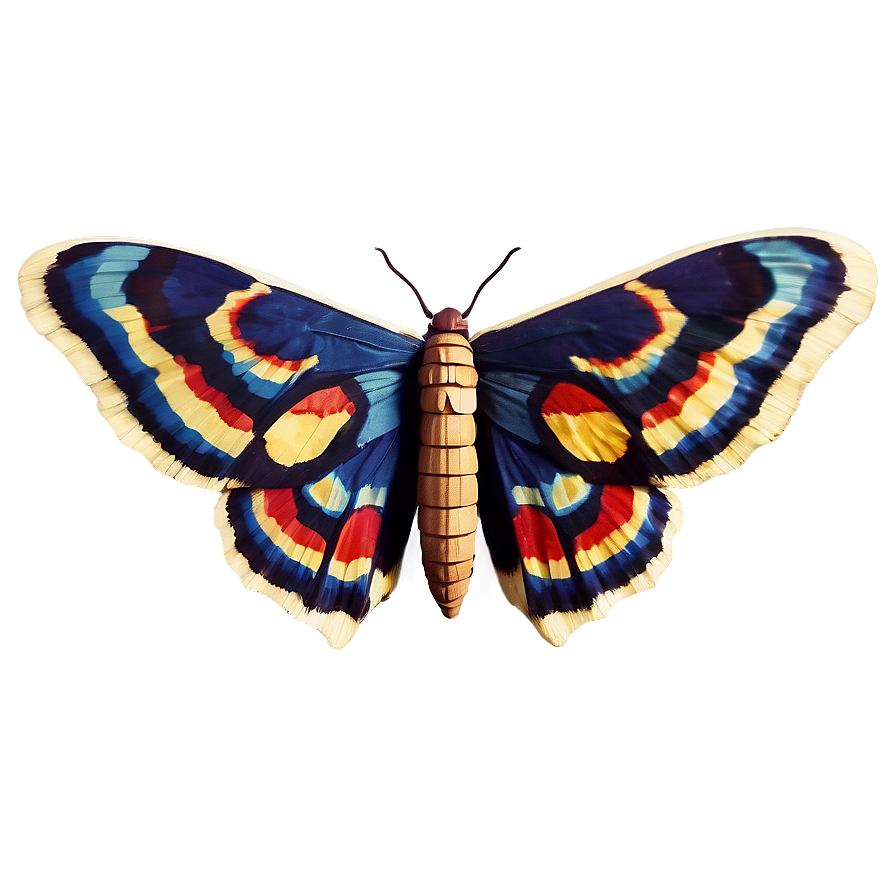 Mothra Vintage Look Png Snu PNG Image