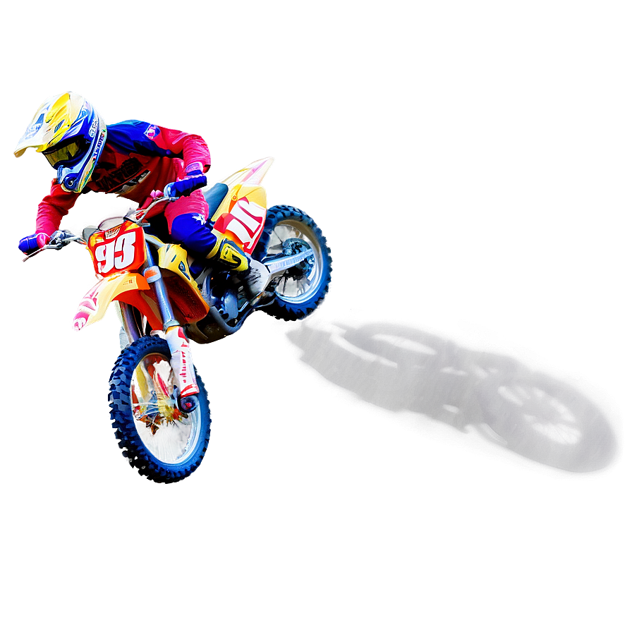 Motocross Action Png Qiy PNG Image