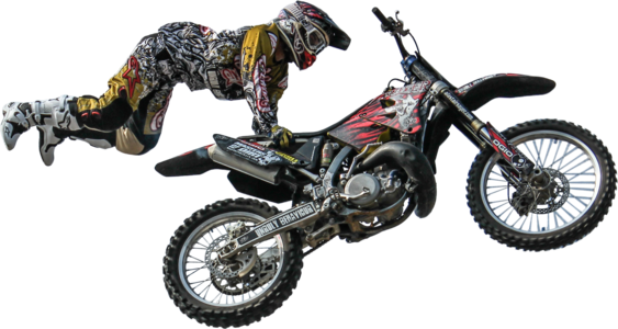 Motocross Freestyle Midair Trick.png PNG Image