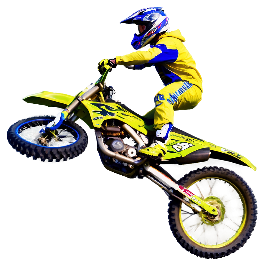 Motocross Jump Technique Png Rom PNG Image