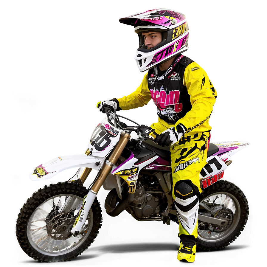 Motocross Rider Portrait Png 38 PNG Image