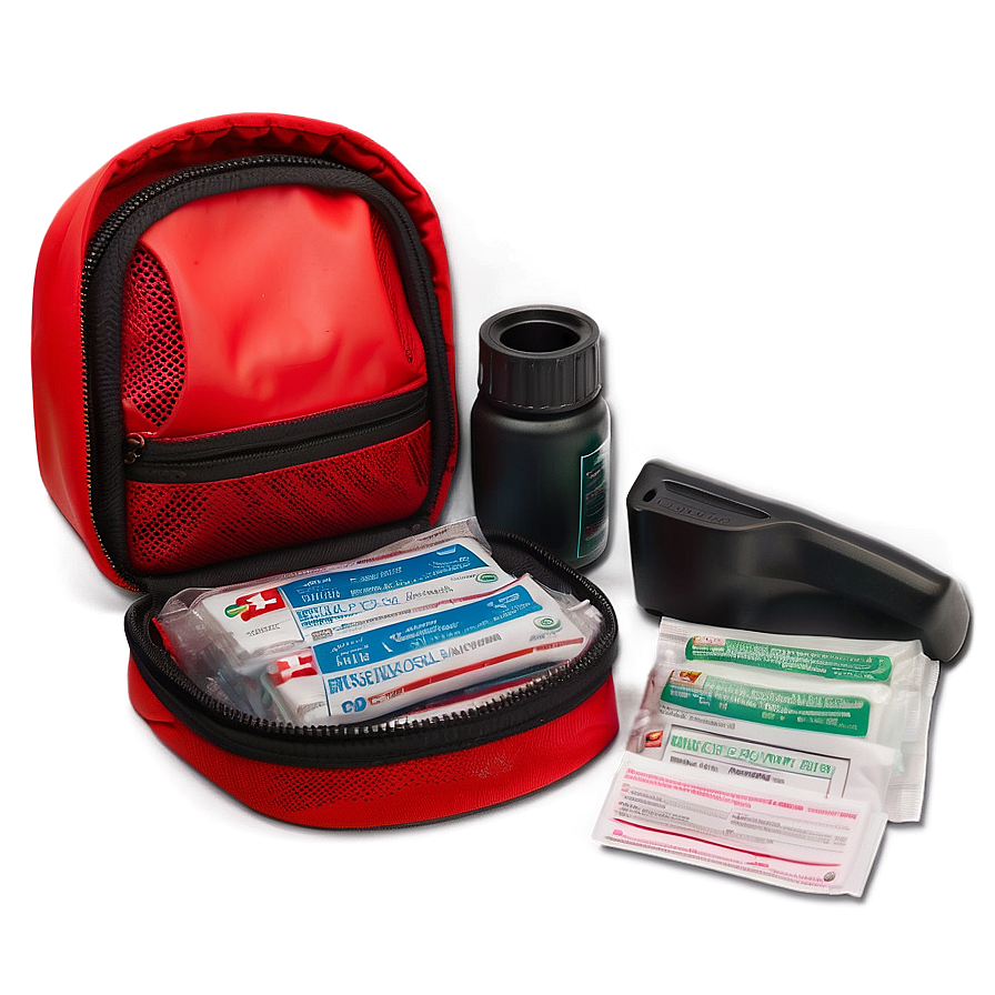 Motorcycle First Aid Kit Png Qik60 PNG Image