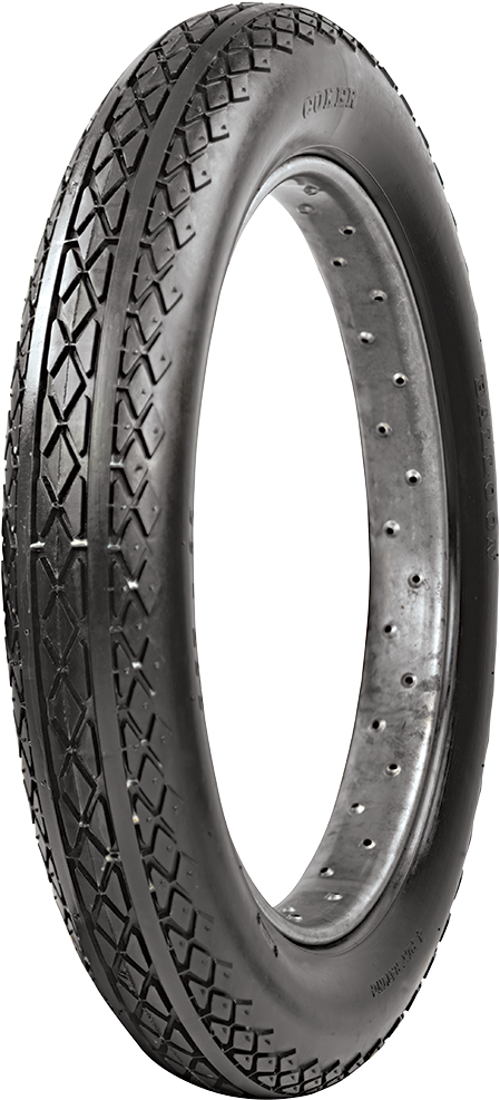 Motorcycle Tyre Profile View PNG Image