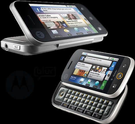 Motorola Android Slider Phone PNG Image