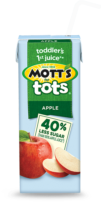 Mottsfor Tots Apple Juice Reduced Sugar PNG Image