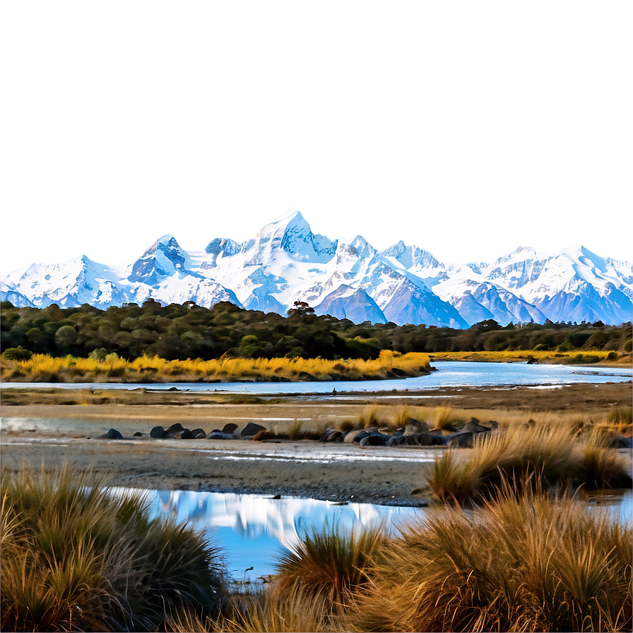 Mount Cook Landscape Png 06242024 PNG Image