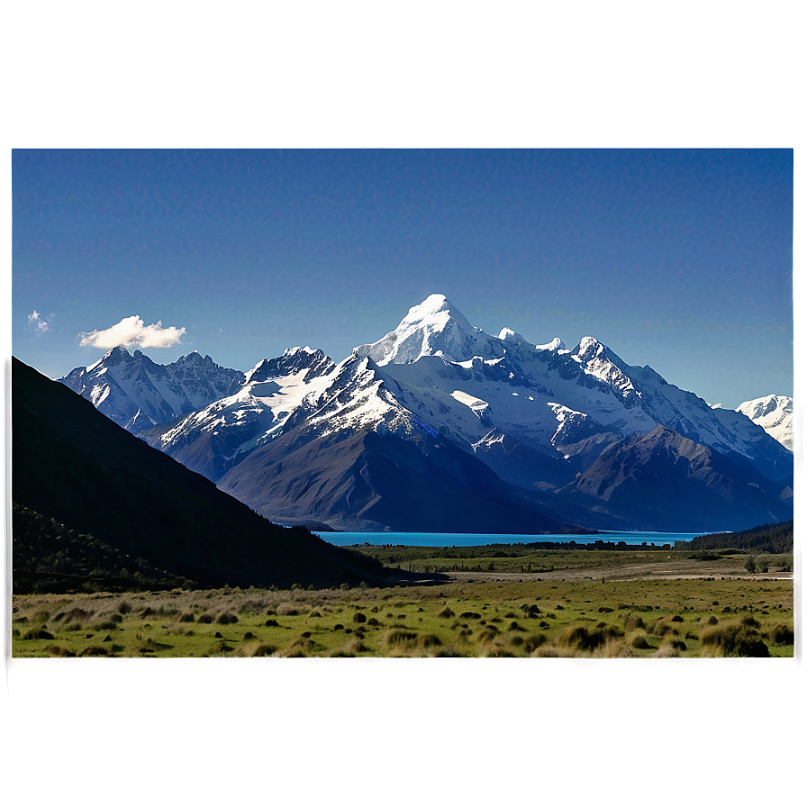 Mount Cook Landscape Png Gwc88 PNG Image