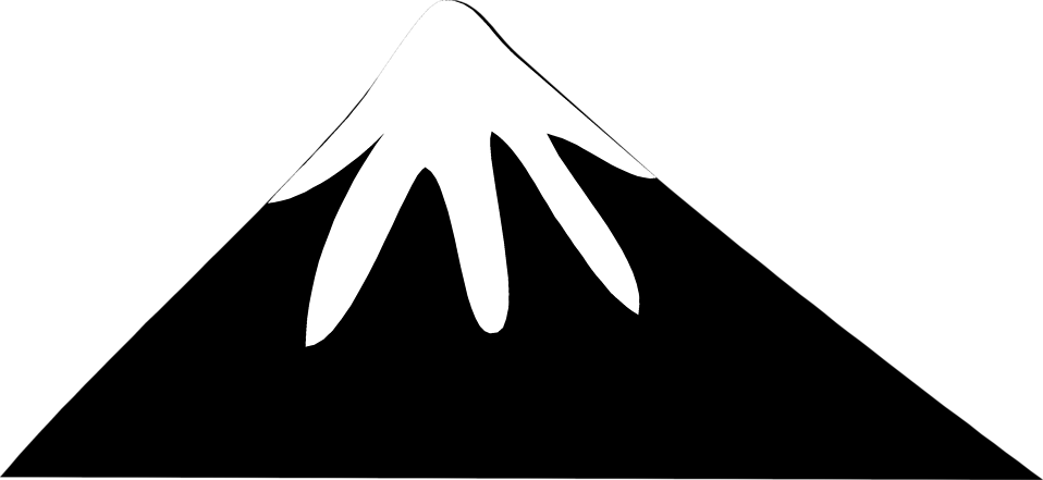 Mount Fuji Iconic Silhouette PNG Image