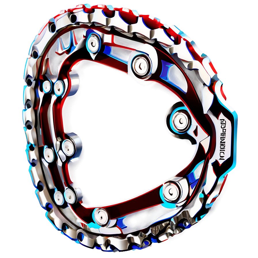 Mountain Bike Chain Graphic Png 06292024 PNG Image