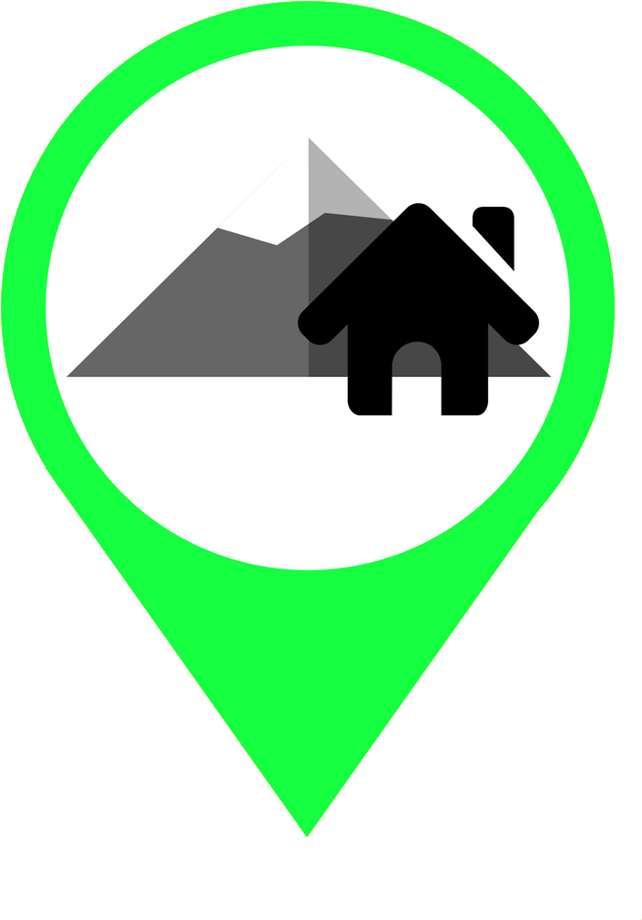 Mountain_ Cabin_ Location_ Icon PNG Image