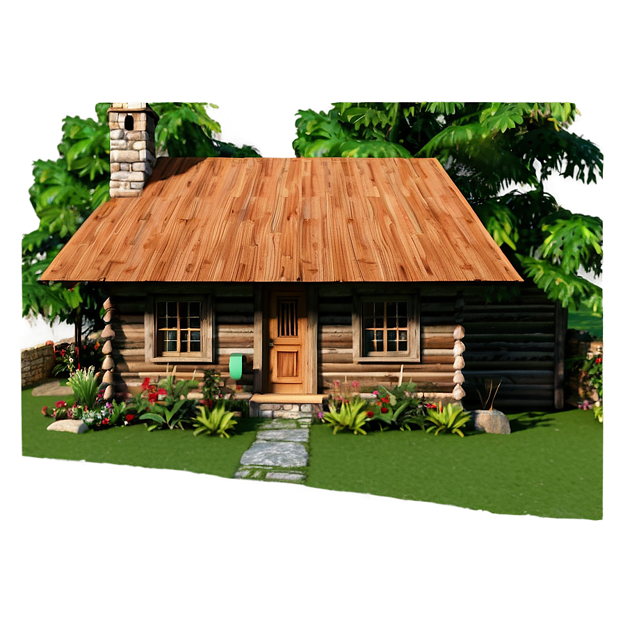 Mountain Cottage Escape Png Knx PNG Image