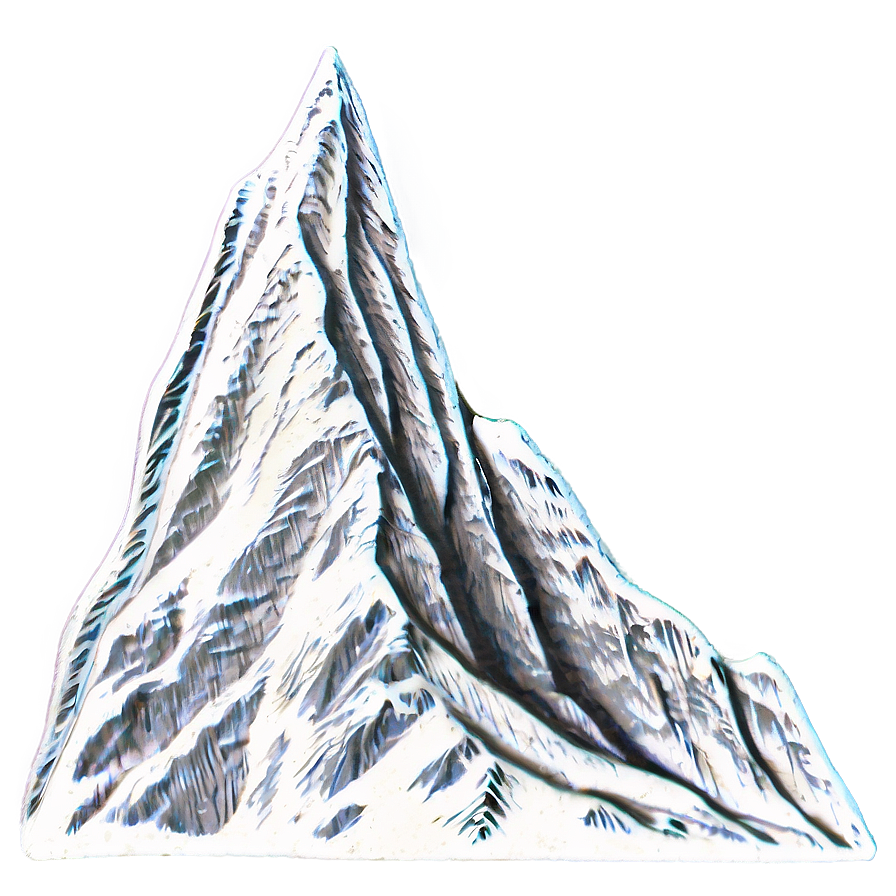 Mountain Doodle Png Trc PNG Image