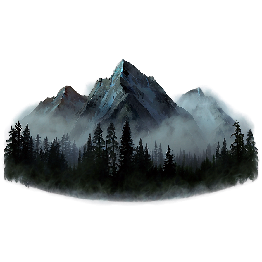 Mountain Fog Transparent Png Abn23 PNG Image