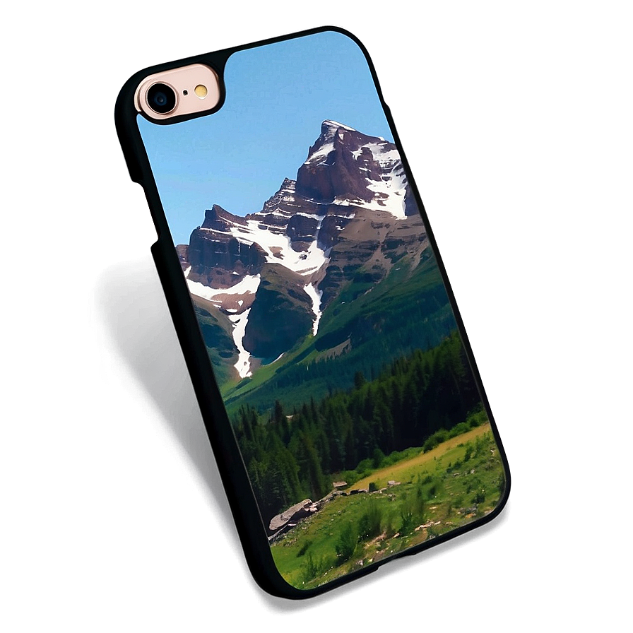 Mountain Landscape Phone Case Png Vxl PNG Image