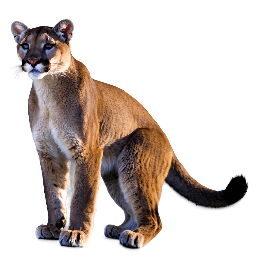 Mountain Lion At Dawn Png Jks44 PNG Image