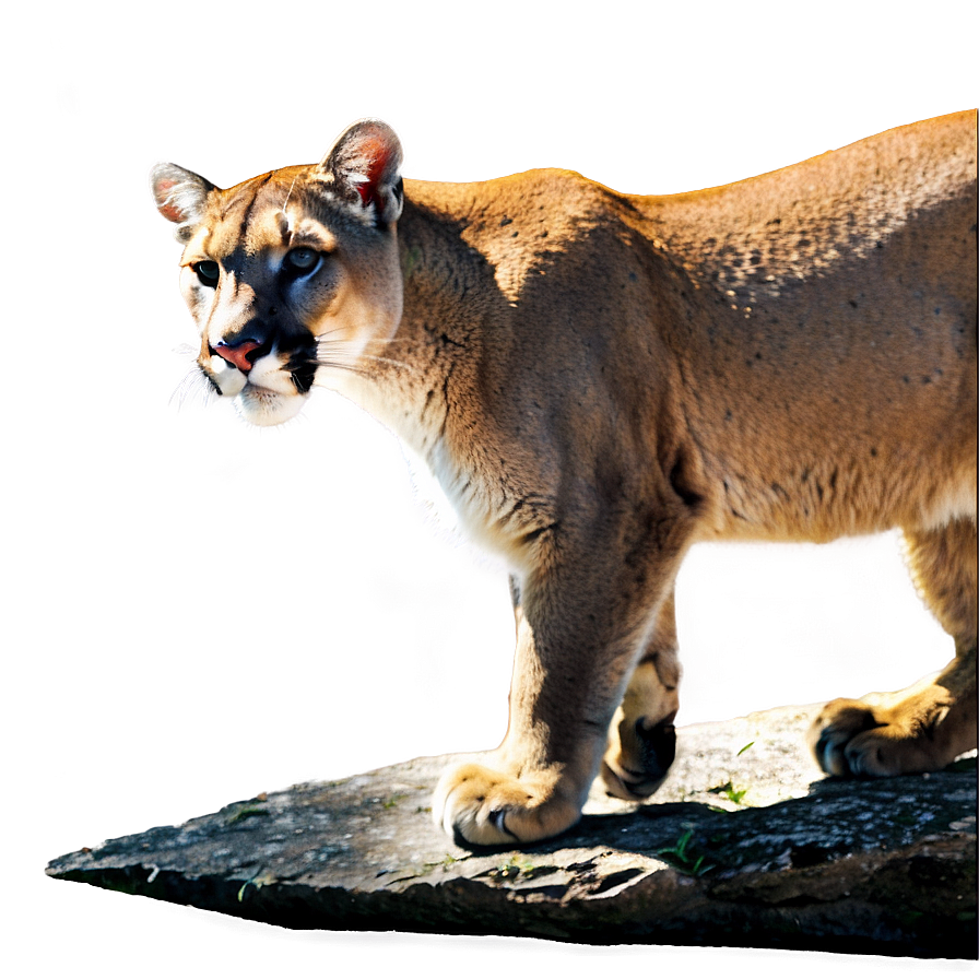 Mountain Lion At Dusk Png Kko PNG Image