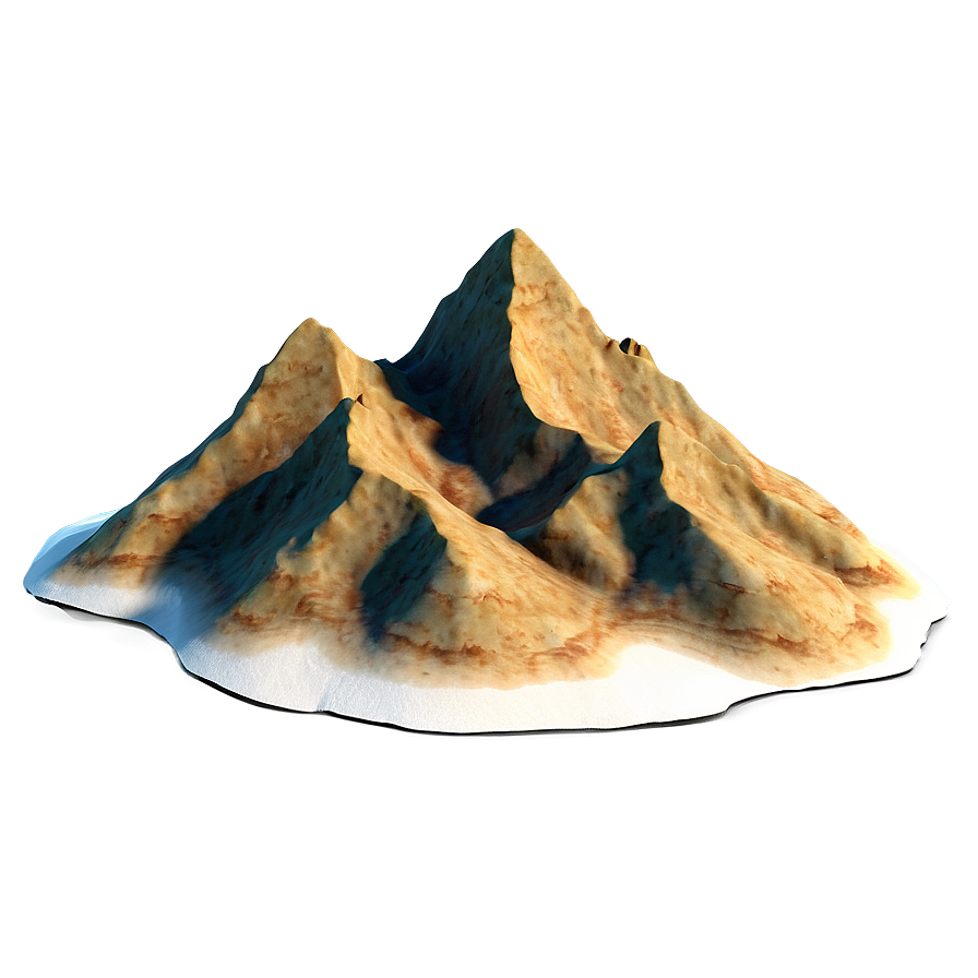 Mountain Mirage Png Vxh51 PNG Image