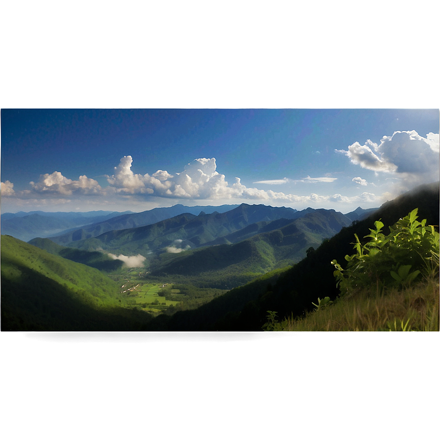 Mountain Overlook Png Wxu PNG Image