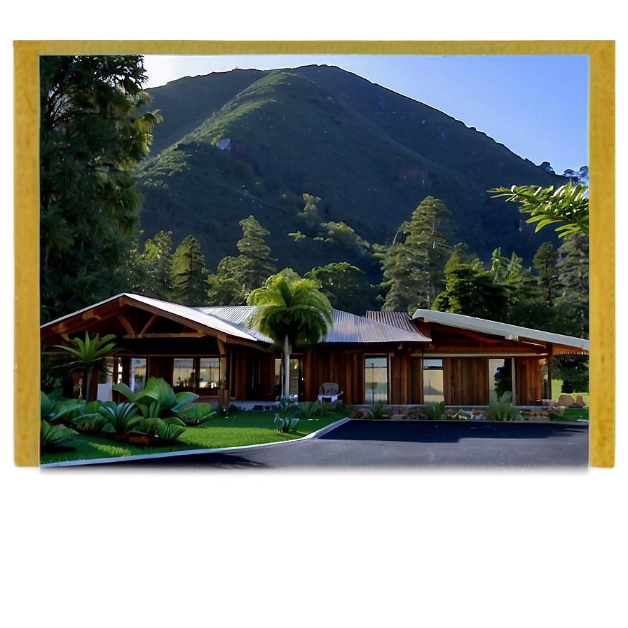 Mountain Retreat Vacation Png 19 PNG Image