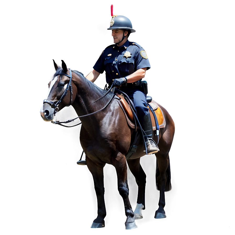 Mounted Police Officer Png 34 PNG Image