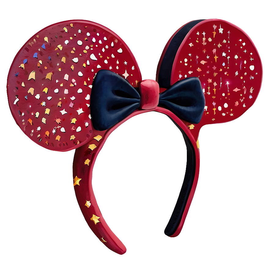 Mouse Ears With Stars Png Eie38 PNG Image