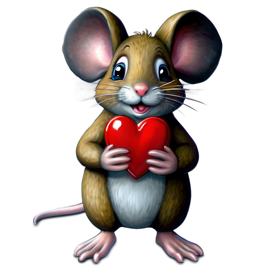 Mouse In Love Png Yqk69 PNG Image