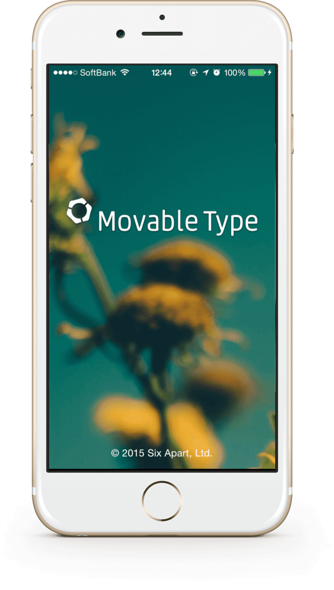 Movable Type Mobile App Screen PNG Image