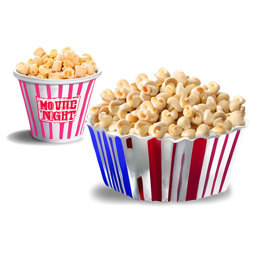 Movie Night Snacks Png Ydc PNG Image