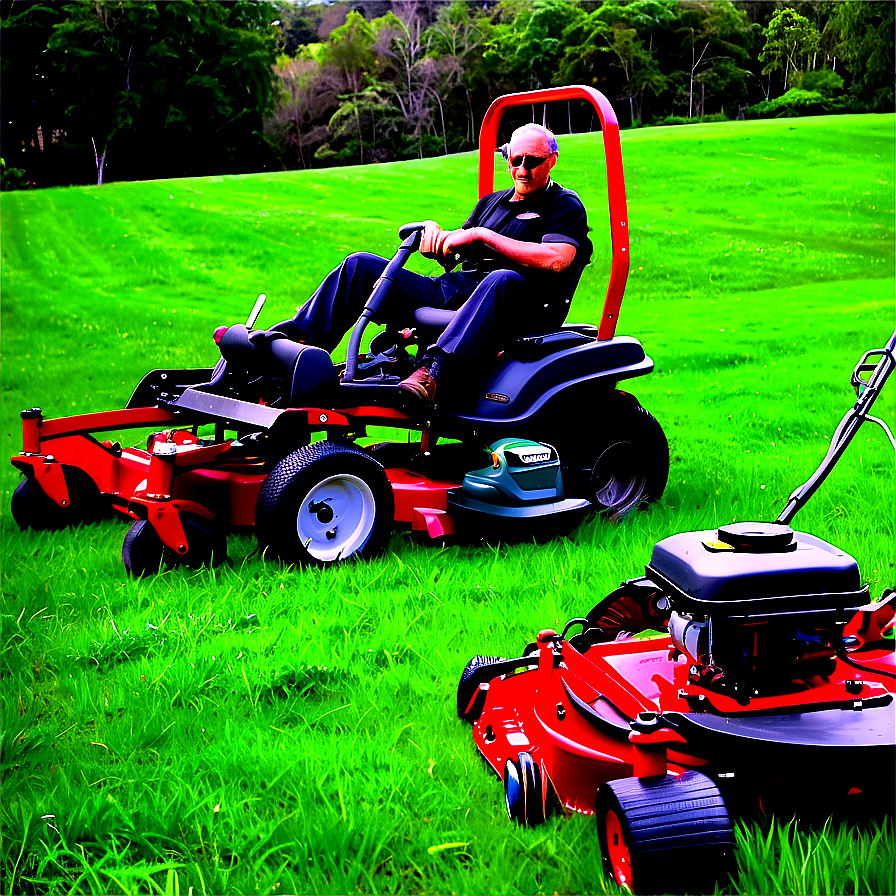 Mowing On Slopes Safely Png Nxc4 PNG Image