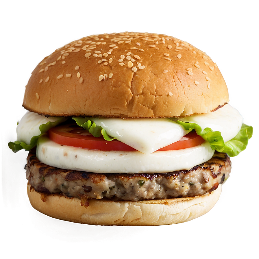 Mozzarella Burger Png Vfx57 PNG Image