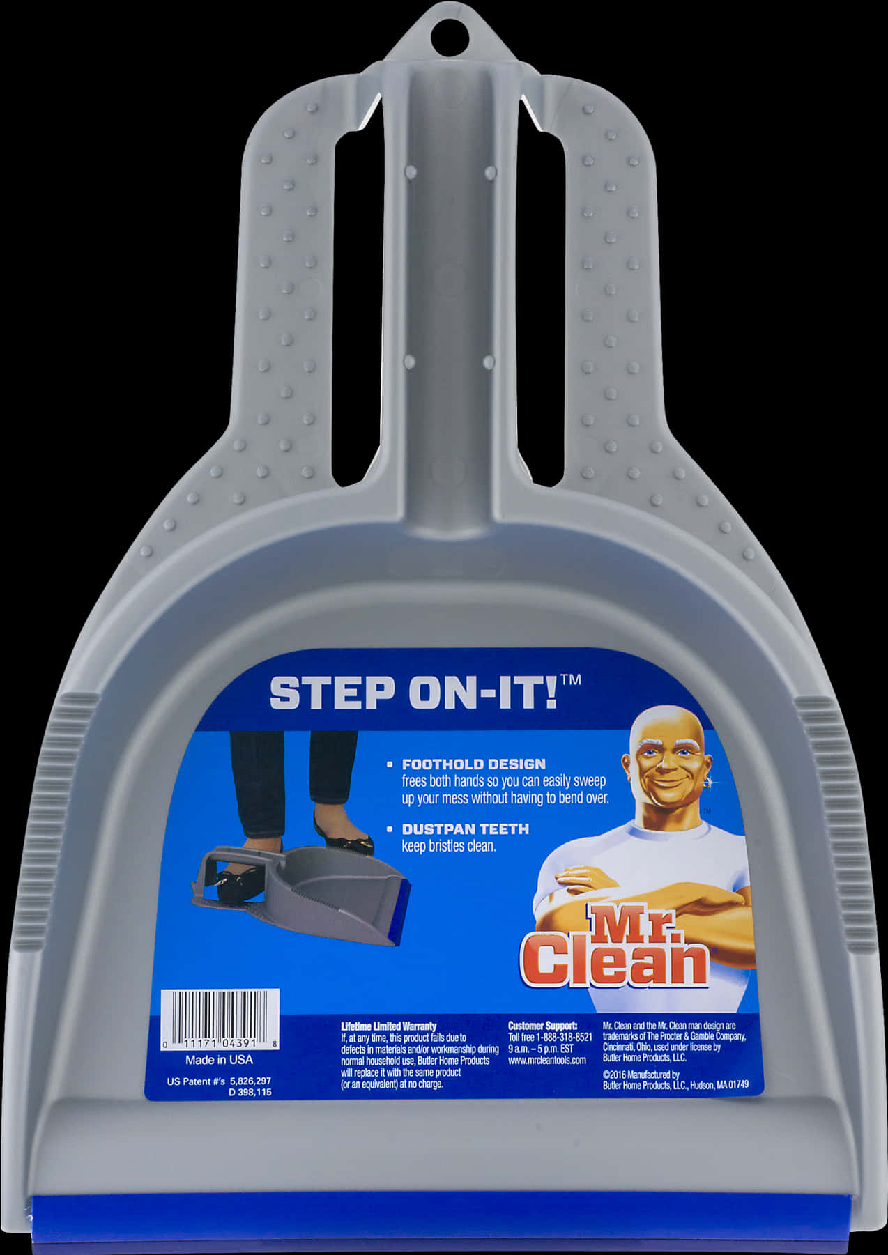 Mr Clean Step On It Dustpan PNG Image