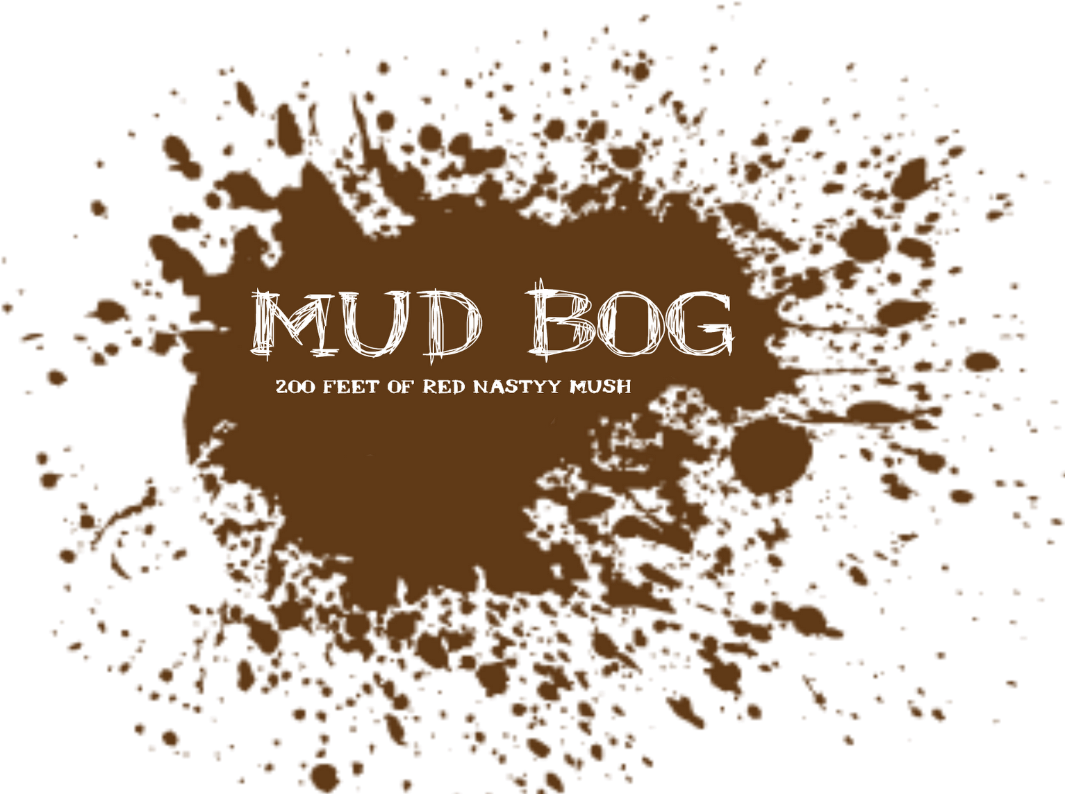 Mud Bog Event Promotion PNG Image