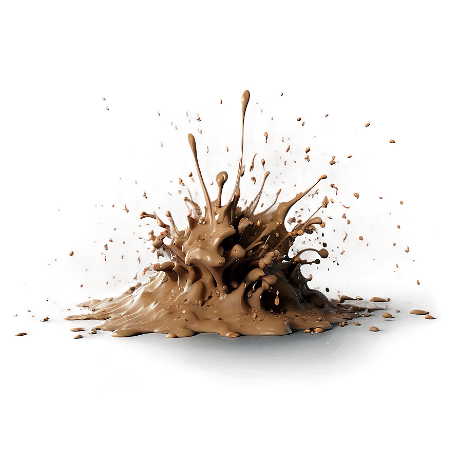 Mud Splatter Explosion Effect Png Khx PNG Image