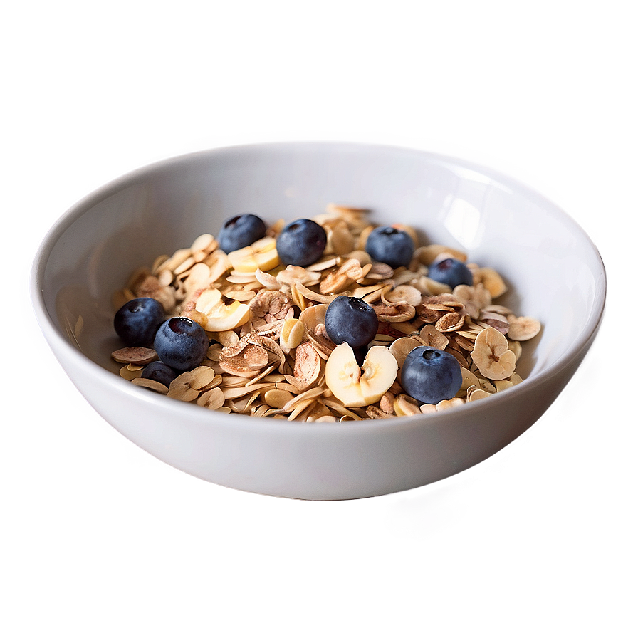 Muesli Breakfast Bowl Png Okd6 PNG Image