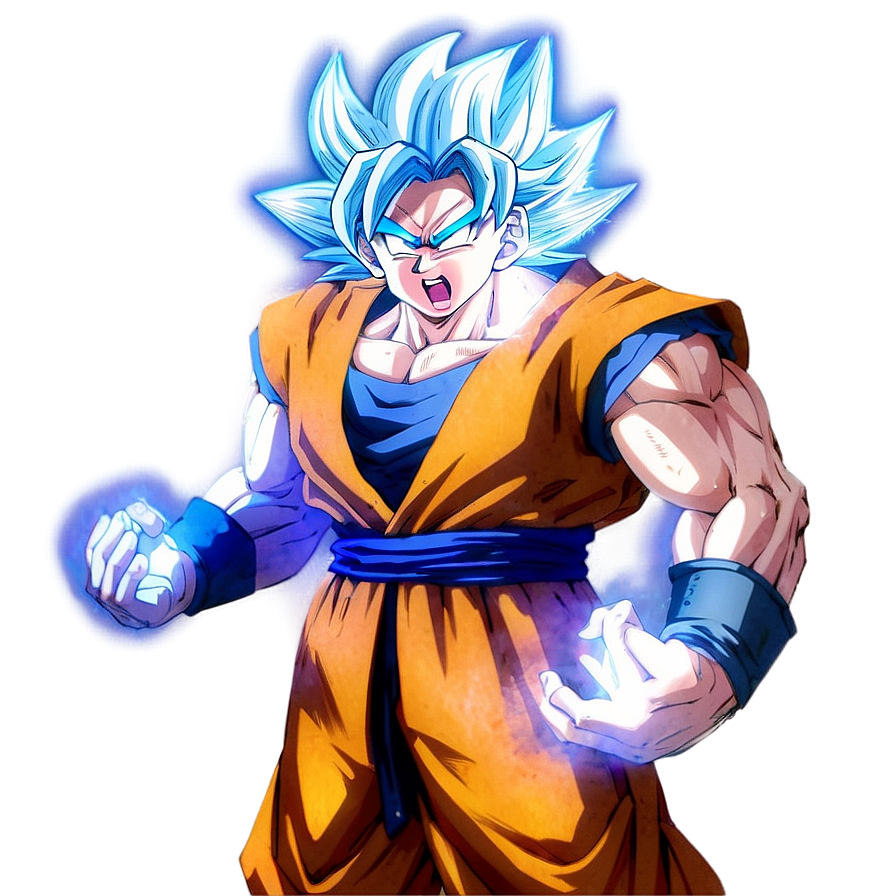 Mui Goku Aura Effect Png 25 PNG Image