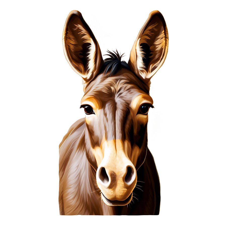 Mule In Cartoon Style Png Lpy PNG Image