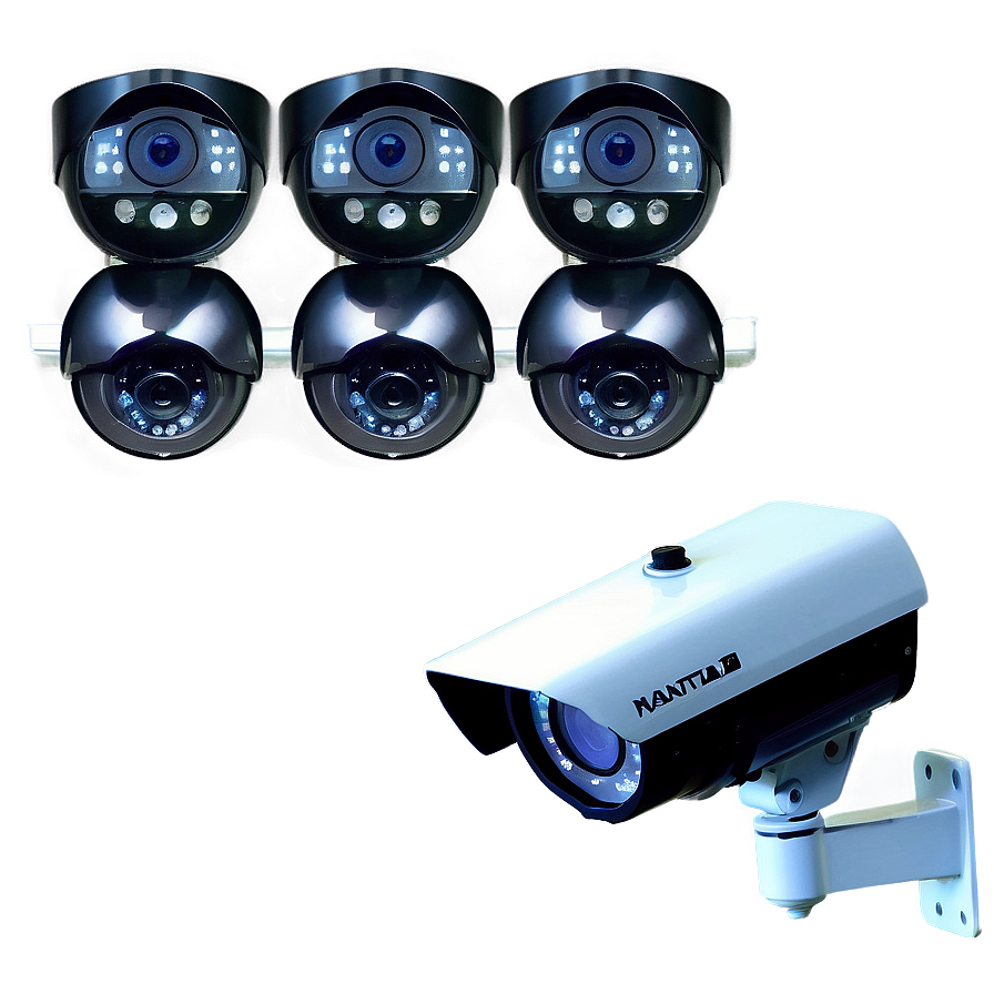 Multi-camera Security System Png Vhh69 PNG Image