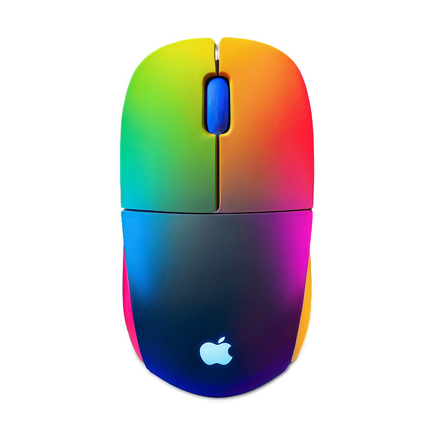 Multi-color Mac Mouse Png Rpa PNG Image