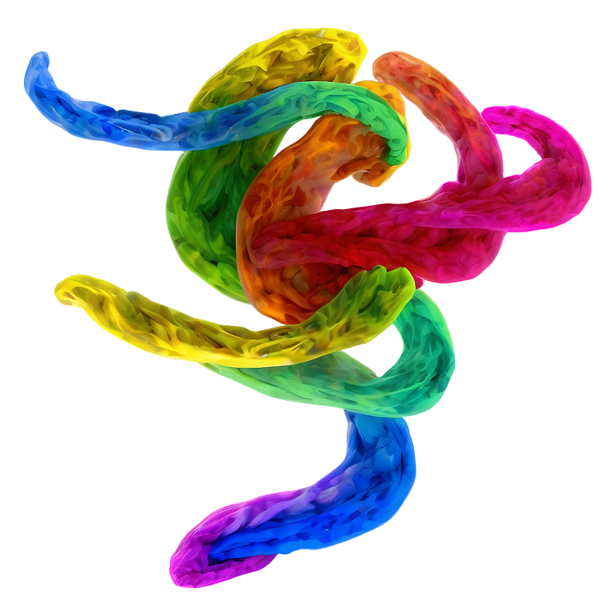 Multi-color Smoke Swirl Png Epb86 PNG Image