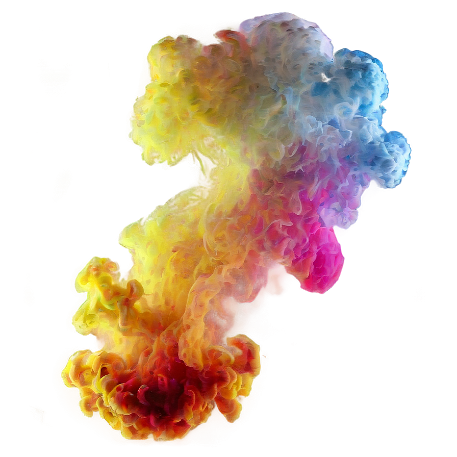 Multi-color Smoke Texture Png Xqx49 PNG Image